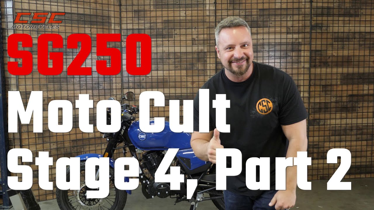 How to Boost Your SG250 Performance with Motocult Parts | CSC Cafe Racer: Episode 2