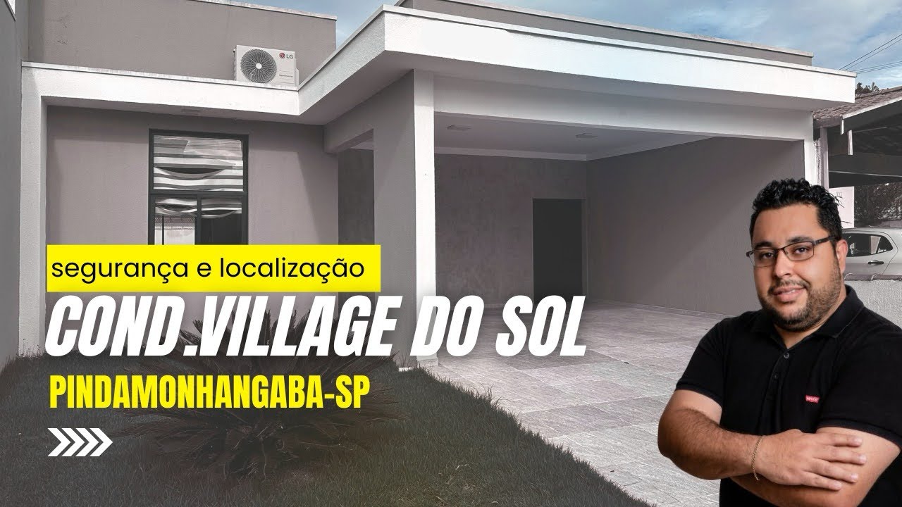 CASA À VENDA NO VILLAGE DO SOL EM PINDAMONHANGABA | TOUR COMPLETO [R$ 780 MIL]
