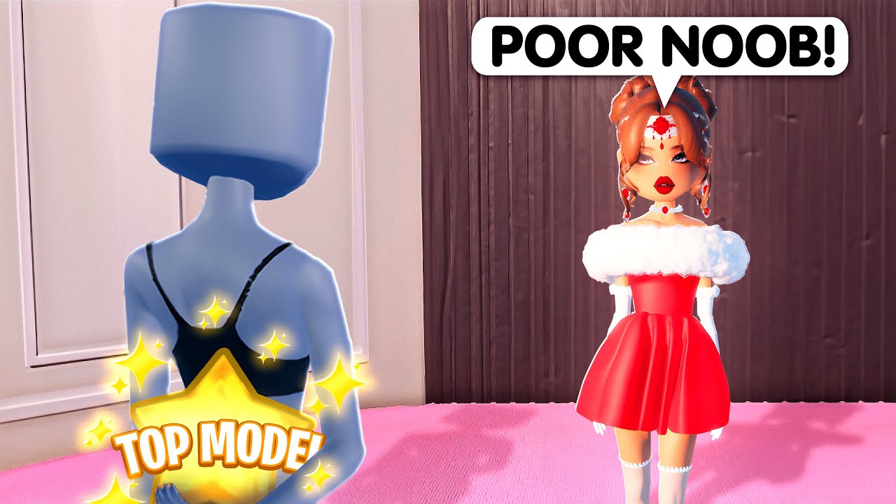 I Pretended To Be A NOOB To Troll My BOYFRIEND in Dress To Impress!