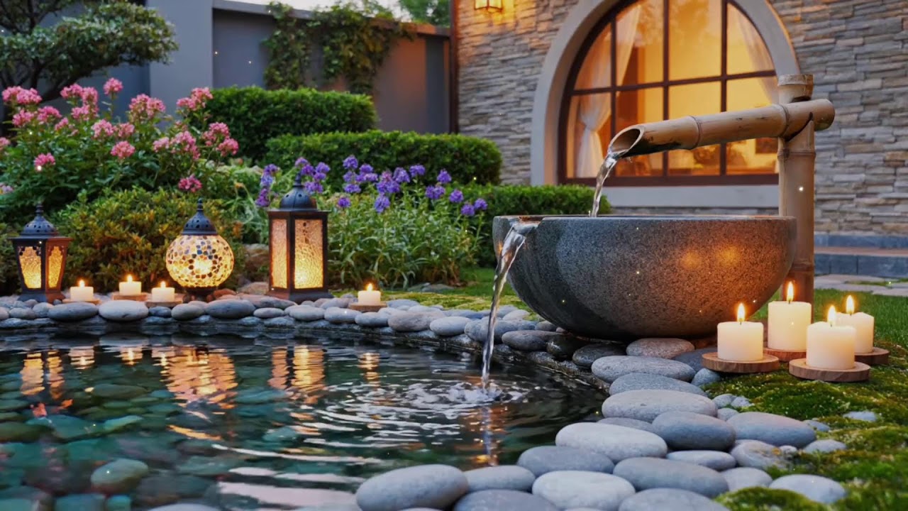 Soothing Piano with Gentle Water Sounds 🌿 Relax the Mind, Lift the Spirit