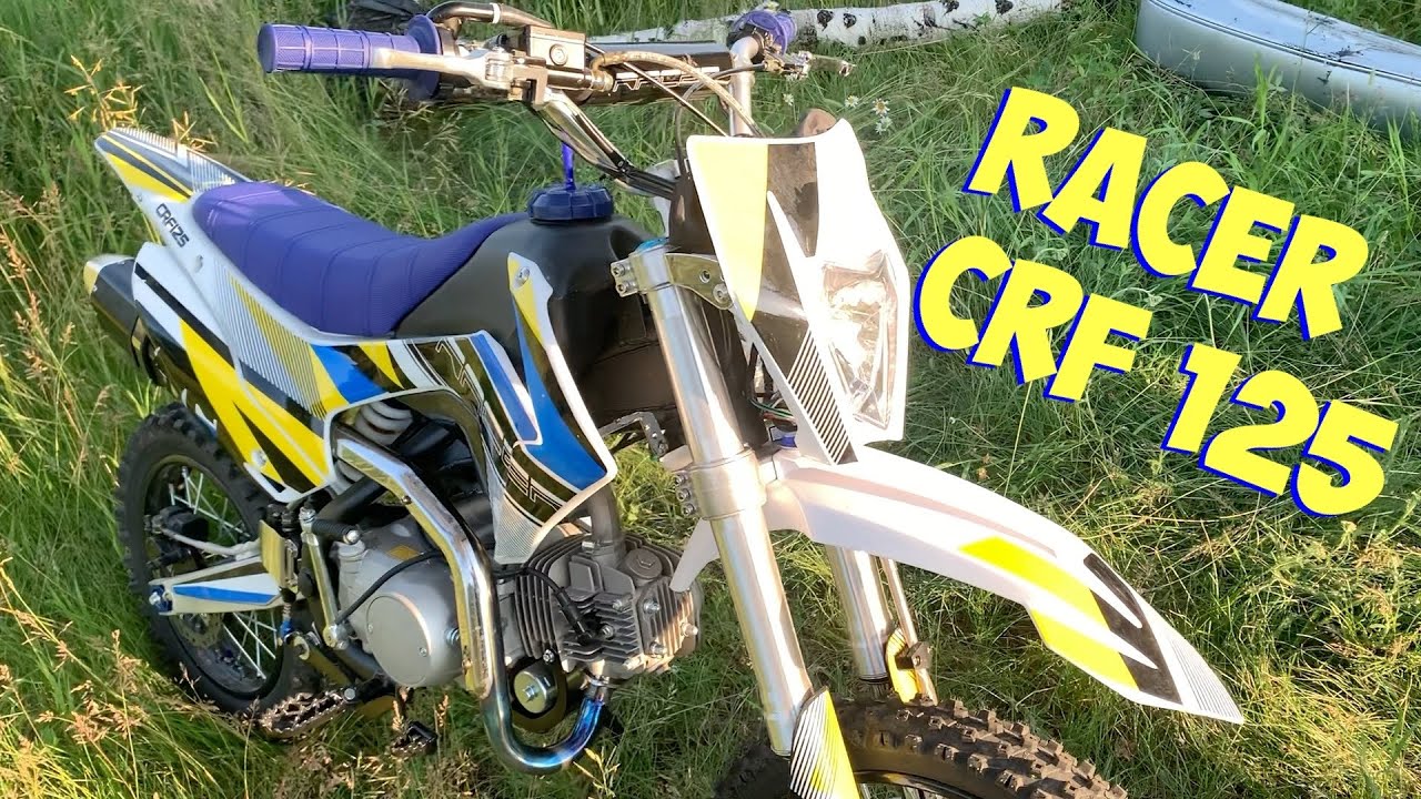 ПОЛНЫЙ ОБЗОР Питбайка RACER CRF 125 / плюсы и минусы