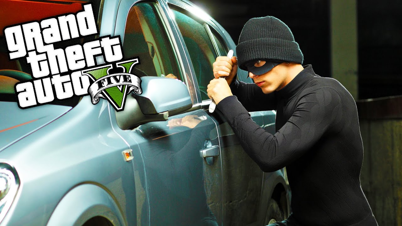 GTA 5 GERÇEK HAYAT !!! - Araba Hırsızlığı ! #3