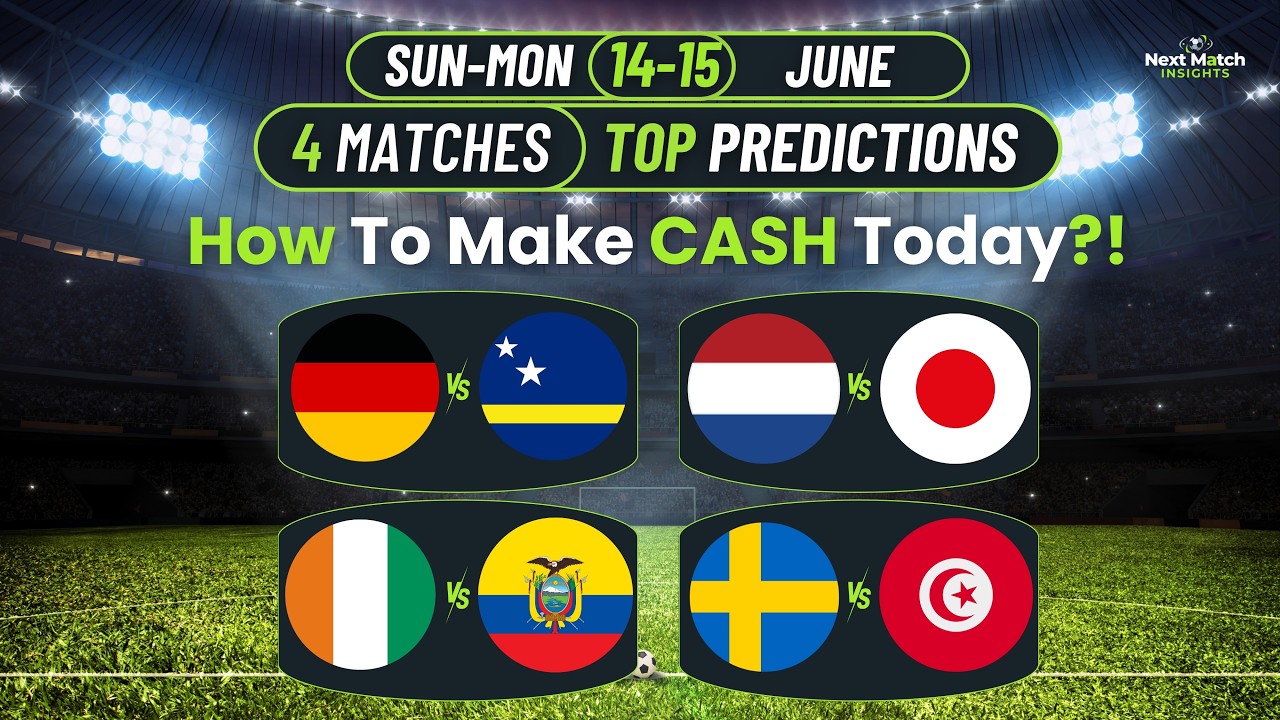 FIFA World Cup Matches Predictions ⚽| Germany, Netherlands, Ecuador & Sweden 💰🔥