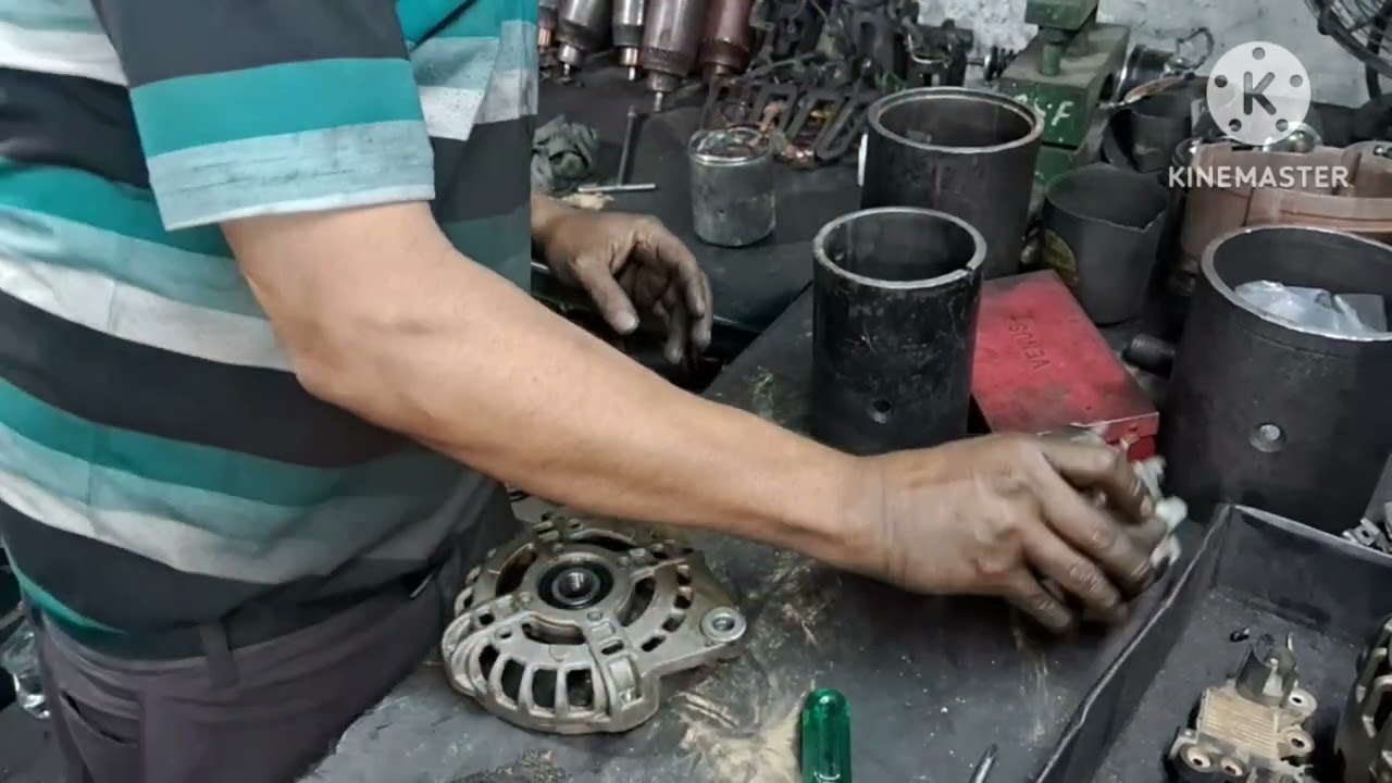 BOSCH JCB 12V ALTERNATOR REPAIR
