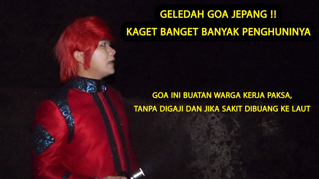 GANGGUIN PENGHUNI GOA JEPANG ‼️ GELEDAH TOTAL GOA HOROR JEPANG - ILMU MERAH