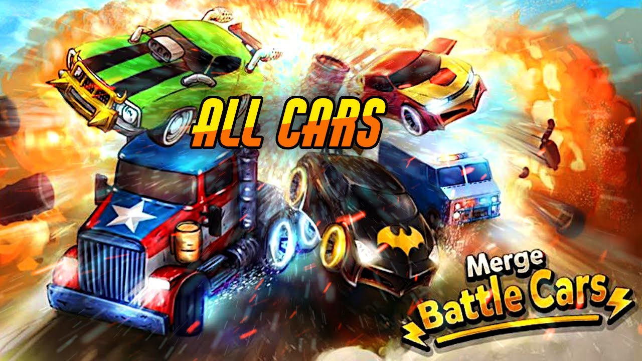 Merge Battle Car - Машины 🏁 Все тачки - Max Level