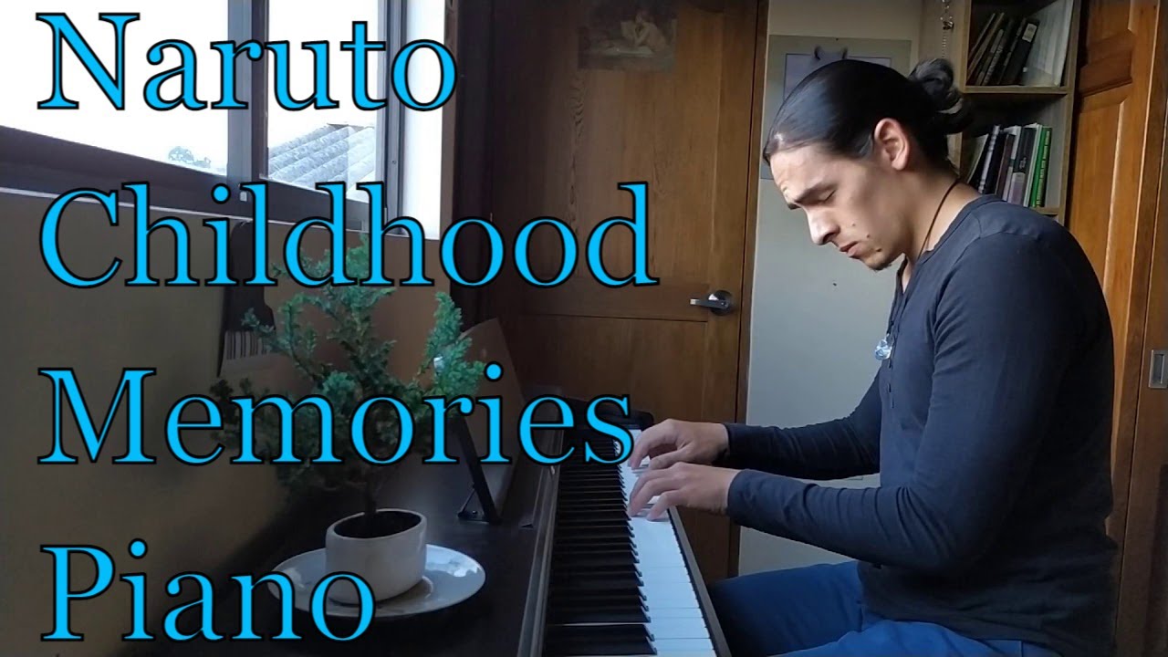 Naruto Childhood memories Toshiro Masuda Piano cover