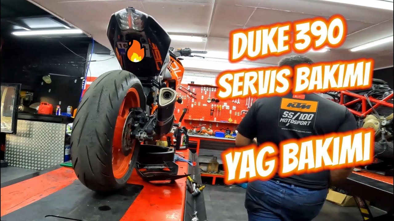 KTM DUKE 390 YAĞ - YAĞ FİLTRESİ VE FİLTRE TEMİZLİĞİ  / OIL - OIL FILTER AND FILTER CLEANING