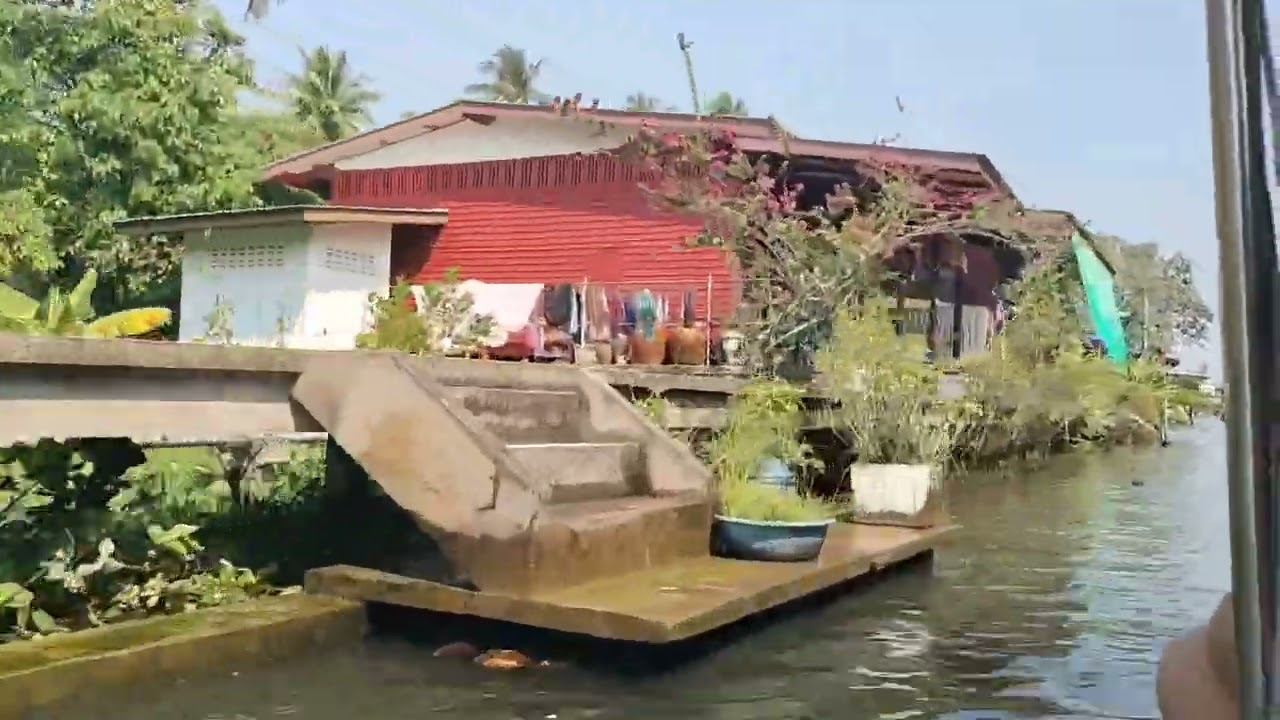 ชุมชมริมคลองที่ราชบุรี ดำเนินสะดวก เสน่ห์เมืองไทยที่ฝรั่งหลงไหล