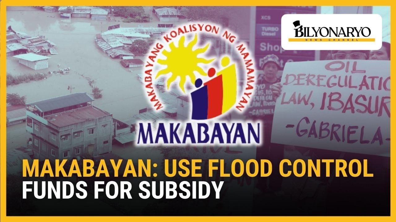 Makabayan bloc urges use of flood control funds as subsidy for current crisis | The Daily Dish