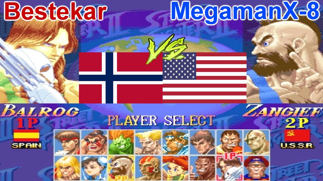 Super Street Fighter II X: Grand Master Challenge - Bestekar vs MegamanX-8