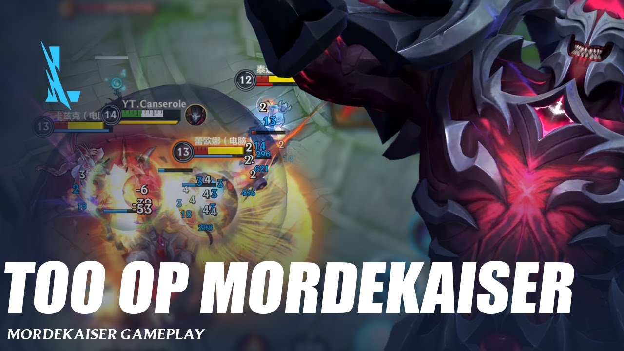 Too OP Mordekaiser Gameplay - Wild Rift