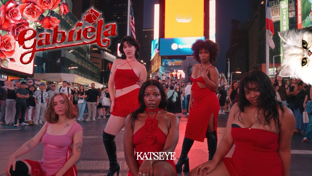 [KPOP IN PUBLIC TIMES SQUARE] KATSEYE (캣츠아이) - 'Gabriela' Dance Cover | SHOT BY MB STUDIOS