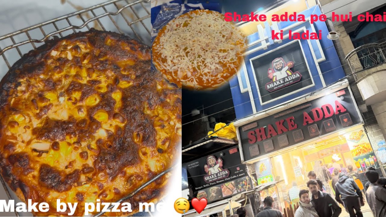 Make by pizza it’s me🤤|| shake adda chai pe ladai ||