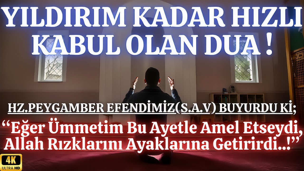 Beklemediğiniz Yerden Bereket Yağsın! Hz. Peygamber'in Tavsiyesi