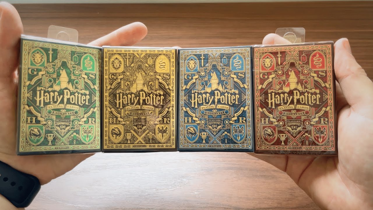 Baralho Harry Potter | ASMR | Unboxing