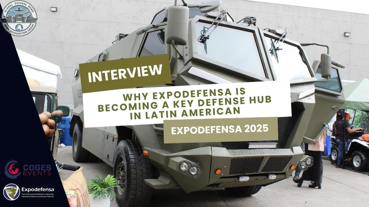 ExpoDefensa 2025 Strengthens Colombia Role in Latin American Defense