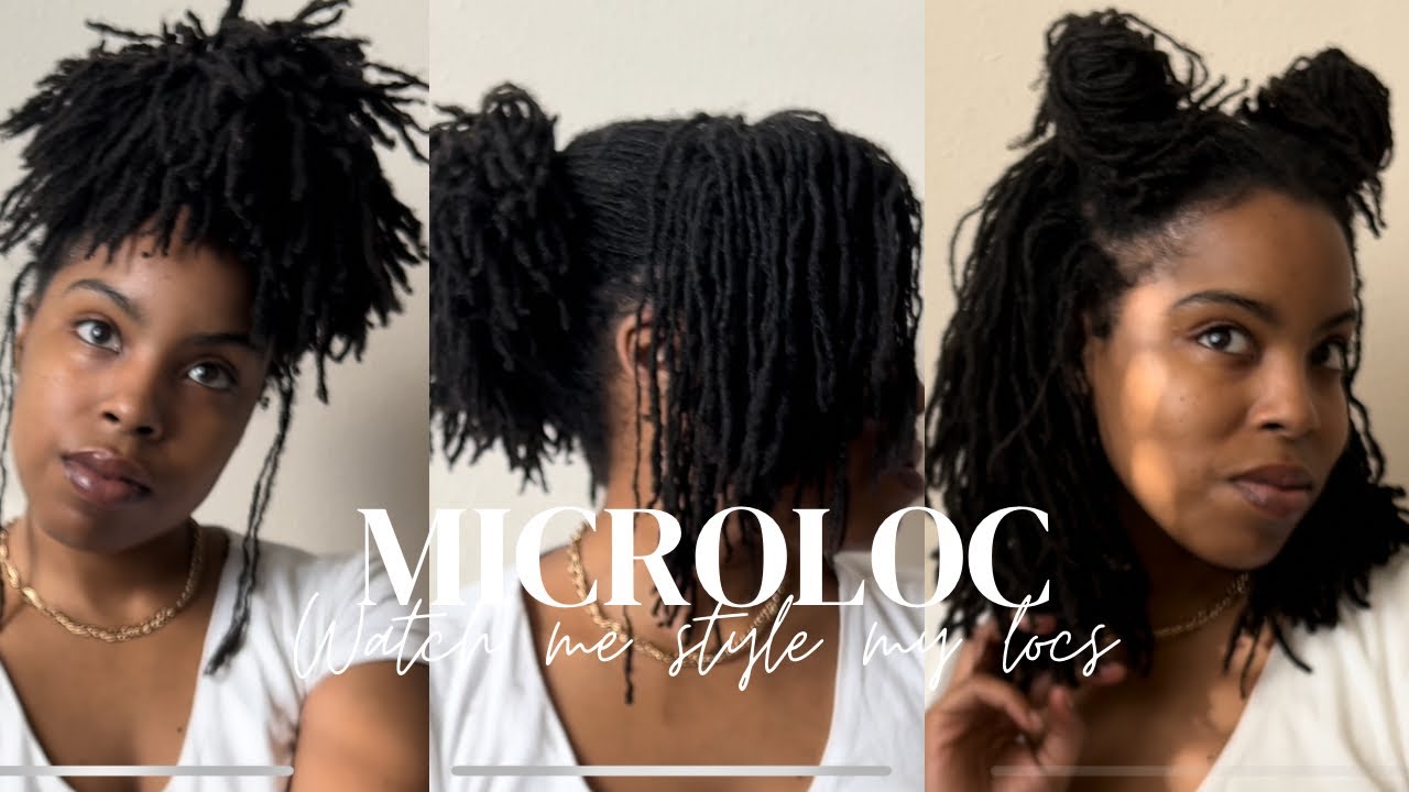 MICROLOC HAIRSTYLES | How I STYLE MY MICRO LOCS