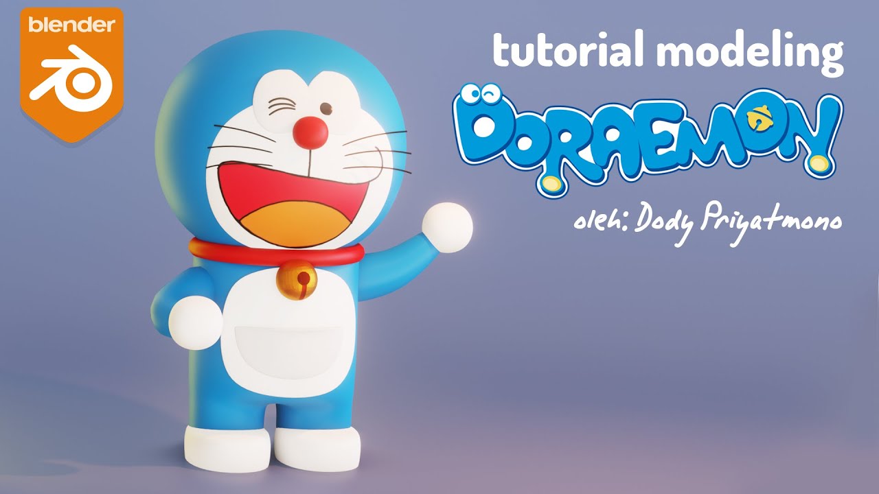 Tutorial modeling doraemon (bagian 1)