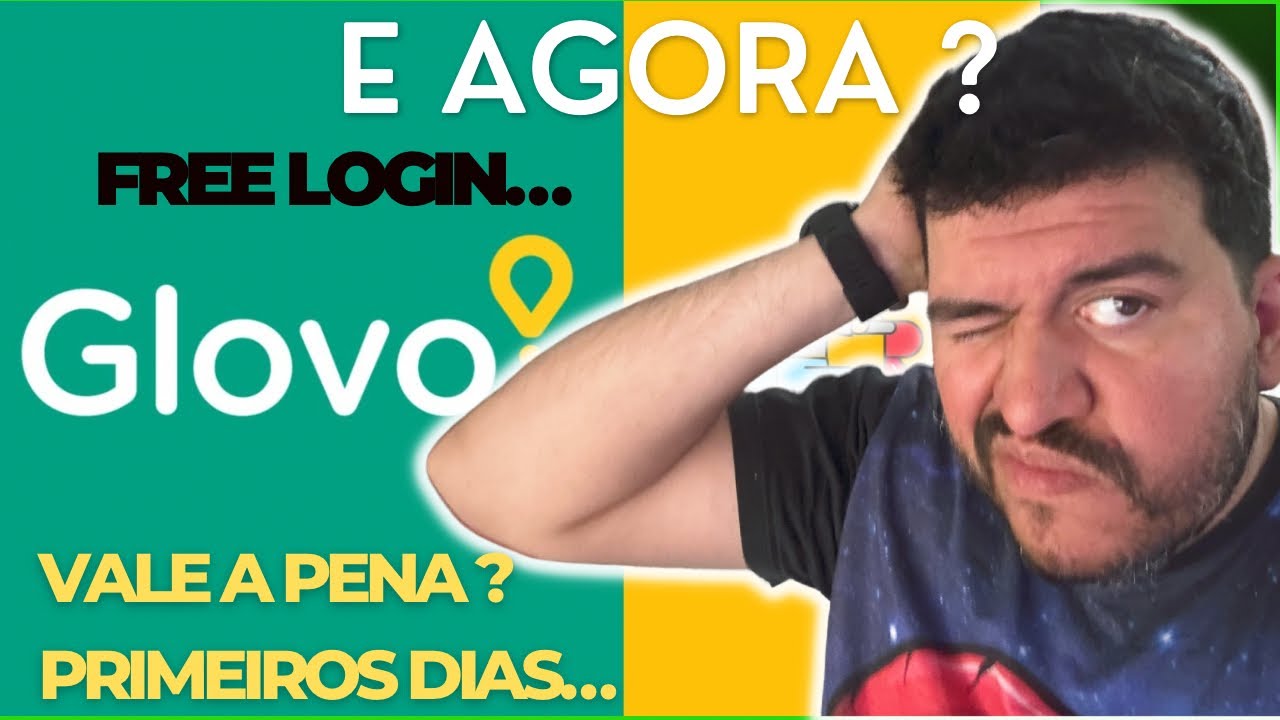 FREE LOGIN DA GLOVO? Primeiros dias #glovo #entregador #estafeta #portoportugal