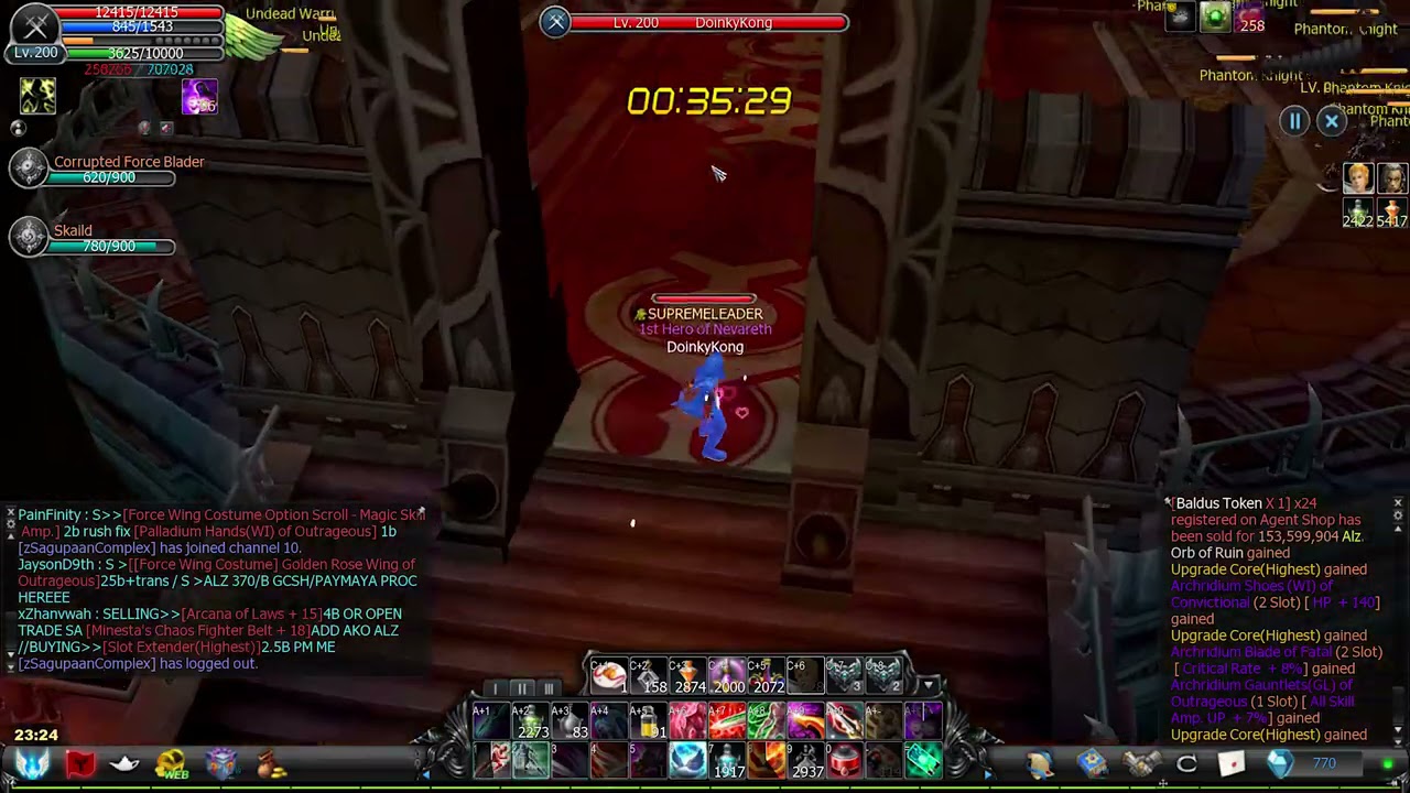 CABAL ONLINE (PH) ELITE TOWER OF UNDEAD B3F 50runs Drop Compilation