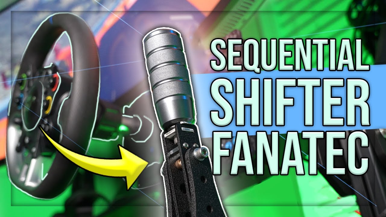 FINALLY A Sequential Shifter for Fanatec! | Oktane Designs Seq. Shifter V2 Review