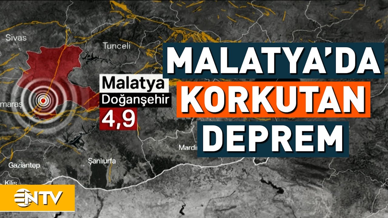 Malatya 4,9 Büyüklüğündeki Deprem ile Sallandı! | NTV