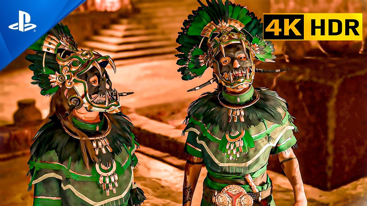 SHADOW OF THE TOMB RAIDER KULKULKAN FIGHT MISSON 4K ULTRA HD