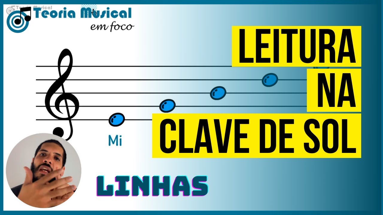 CLAVE DE SOL: Leitura Musical das Linhas