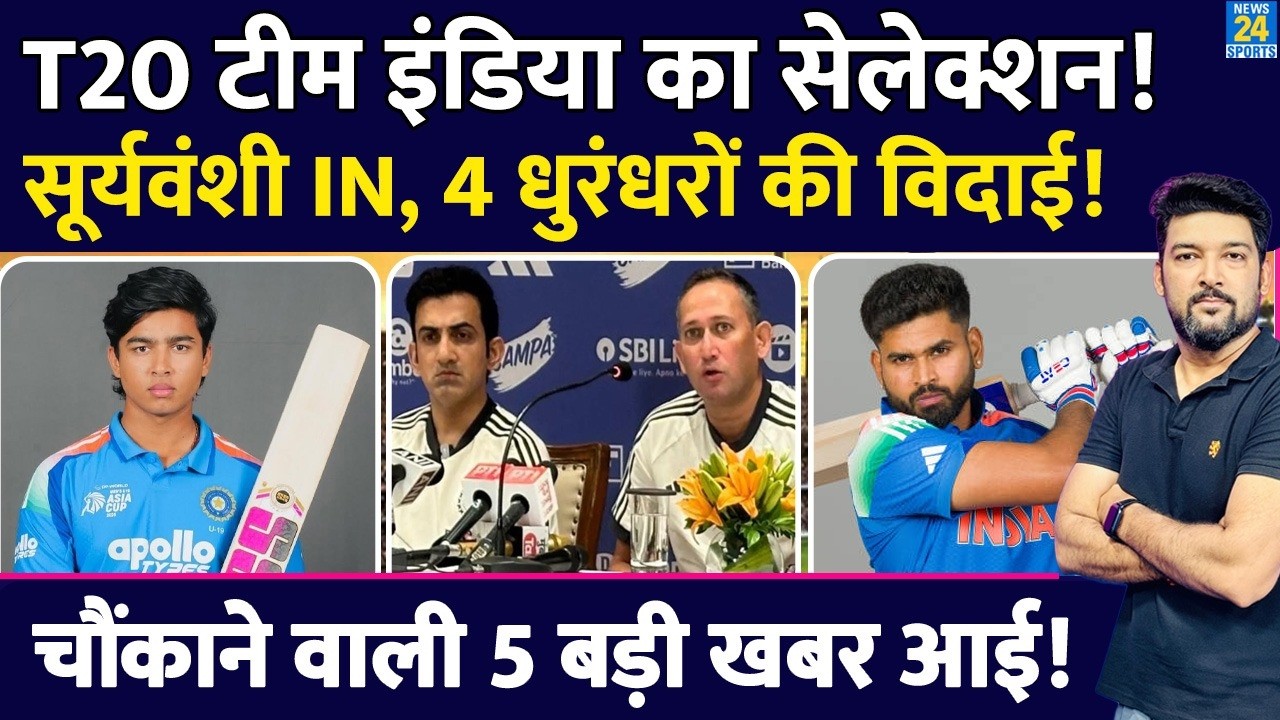 Team India का T20 Selection! Vaibhav Sooryavanshi, Patidar,  4 नए लड़कों की एंट्री! ये नया कप्तान!