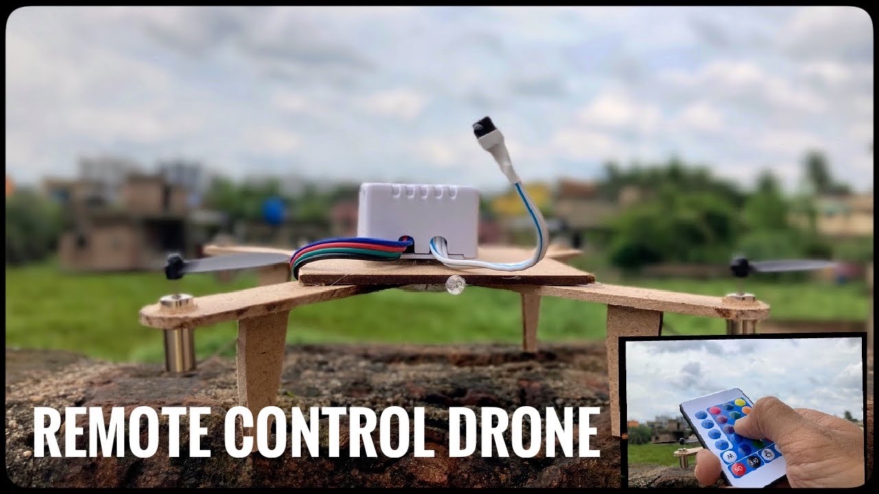 How to make a Remote Control Drone Model - science project