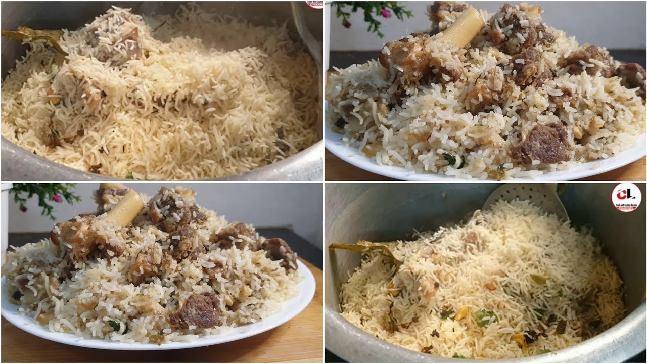 Sufiyani Biryani Recipe ♥️ | White Mutton Biryani Recipe ♥️| Eid Ul Azha Special Recipes By Lubna