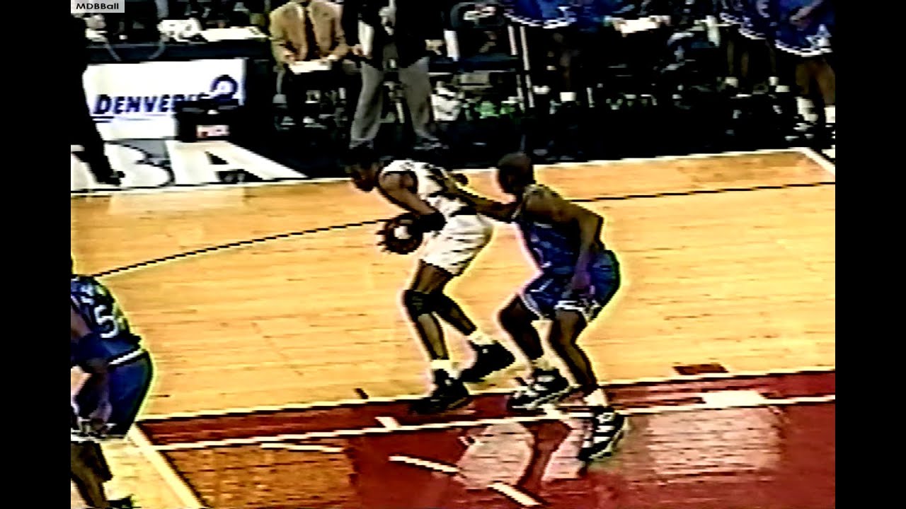 Shaq Battles Dikembe Mutombo (RIP) - Magic @ Nuggets January 1995