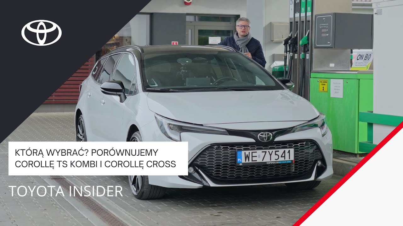 Kt&oacute;rą wybrać? Por&oacute;wnujemy Corollę TS Kombi i Corollę Cross | Toyota Insider