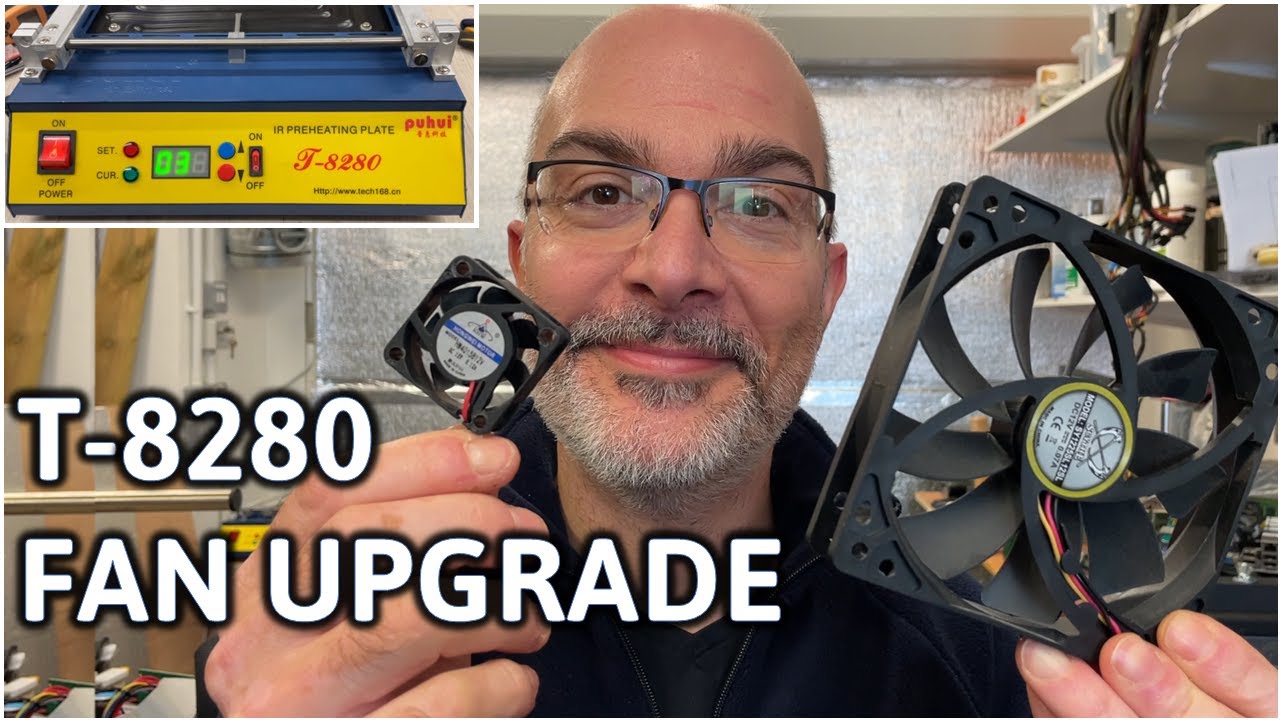 T-8280 Preheating plate fan upgrade