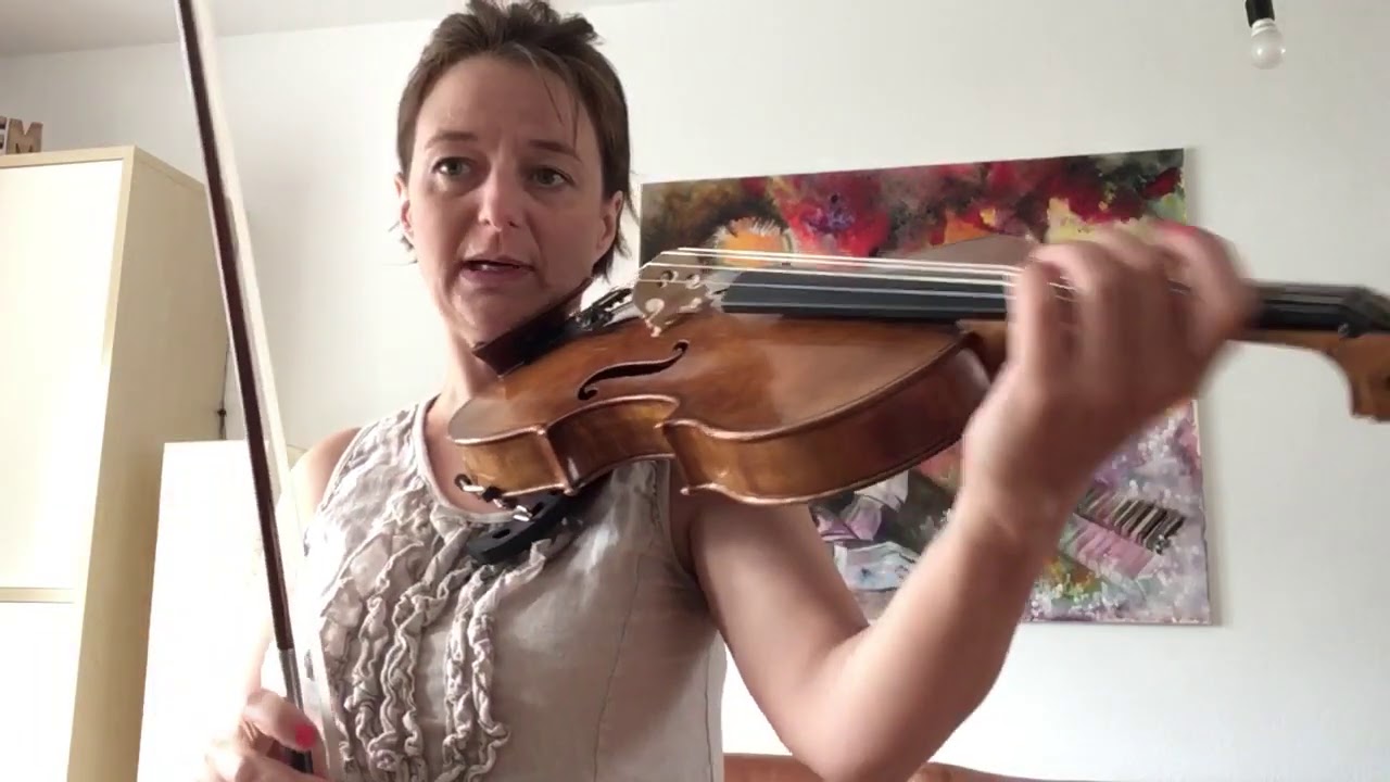 Justesse des doubles cordes, le posé des doigts