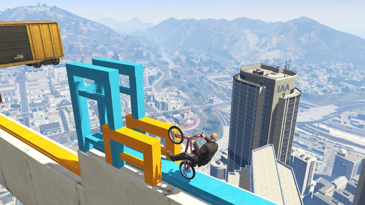 GTA 5 #421 BMX PARKOUR