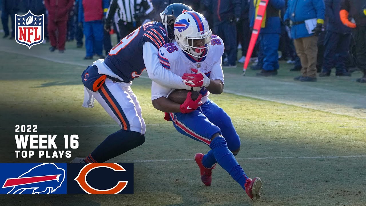 Buffalo Bills Top Plays vs. Chicago Bears | AFC East Division Champions | Week 16