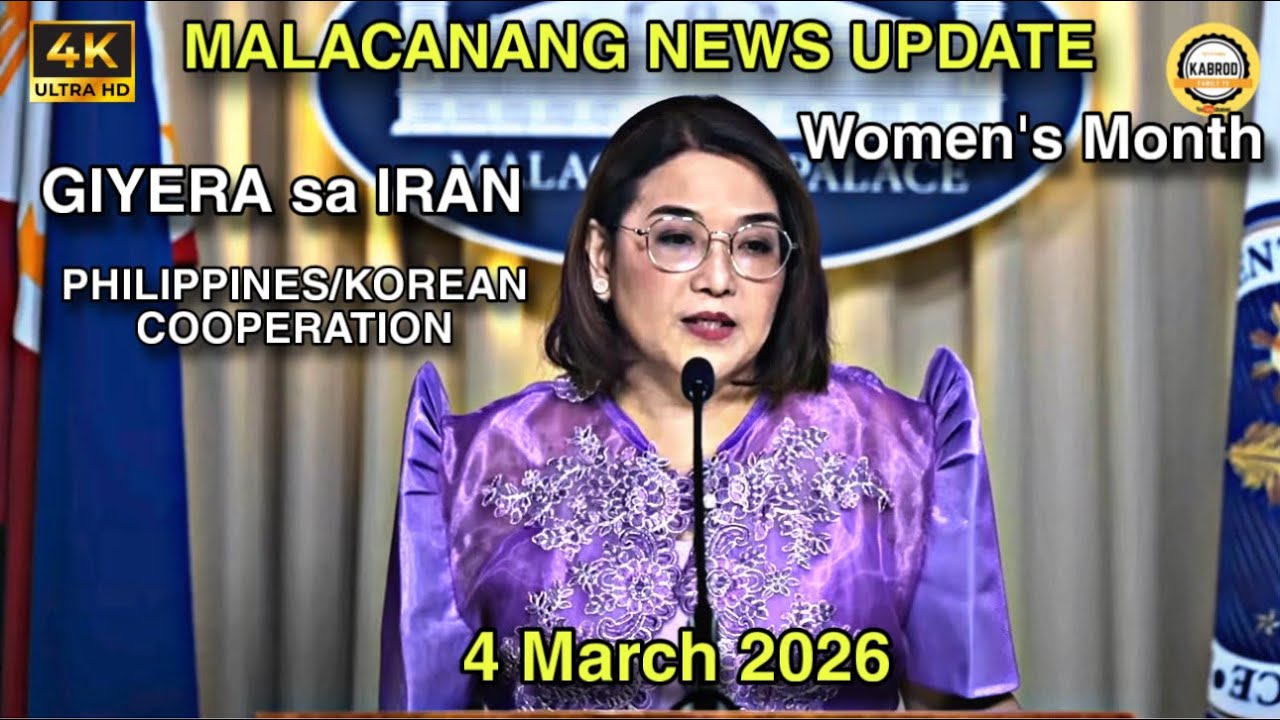 PRESS RELEASE ng MALACANANG tungkol sa HIDWAAN sa IRAN