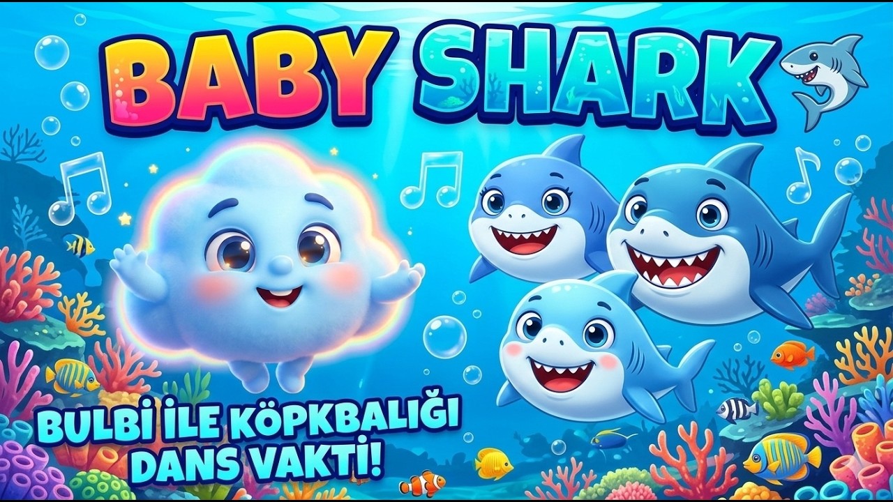 BABY SHARK Türkçe 🇹🇷 Bulbi ile Köpekbalığı Dansı