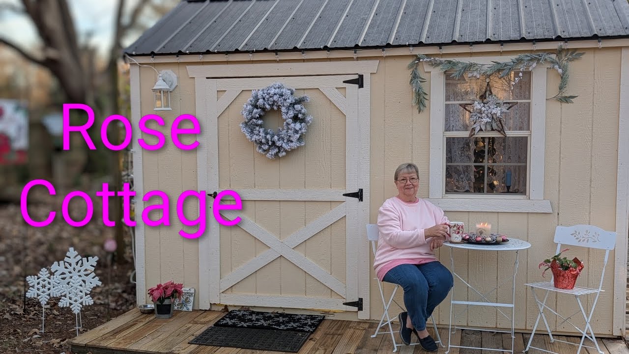 Mom's Cottage/ She Shed Christmas Tour 2025 🎄