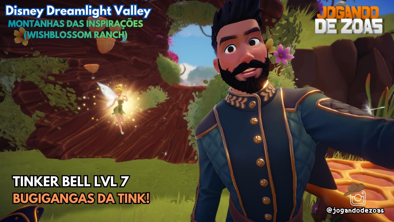 Dreamlight Valley - TINKER BELL LVL 7 - BUGIGANGAS DA TINK