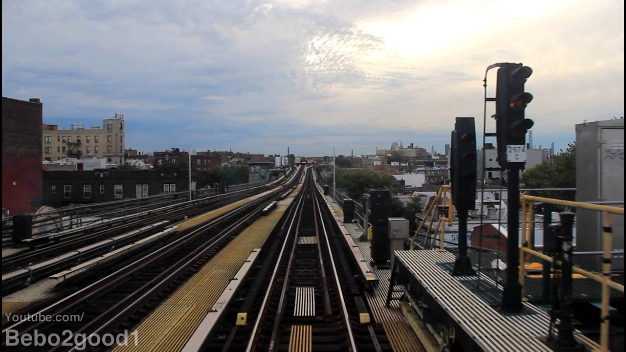 NYC Subway: Front View Window (7) Train from Flushing to 34th Street
