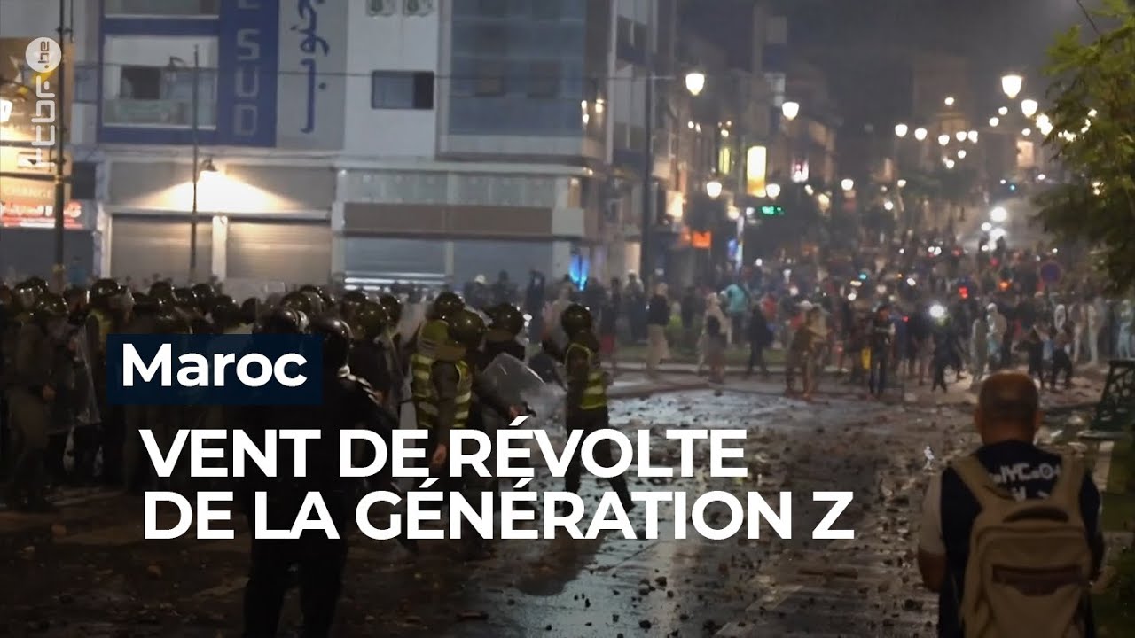 Maroc : vent de r&eacute;volte de la g&eacute;n&eacute;ration Z - RTBF Info
