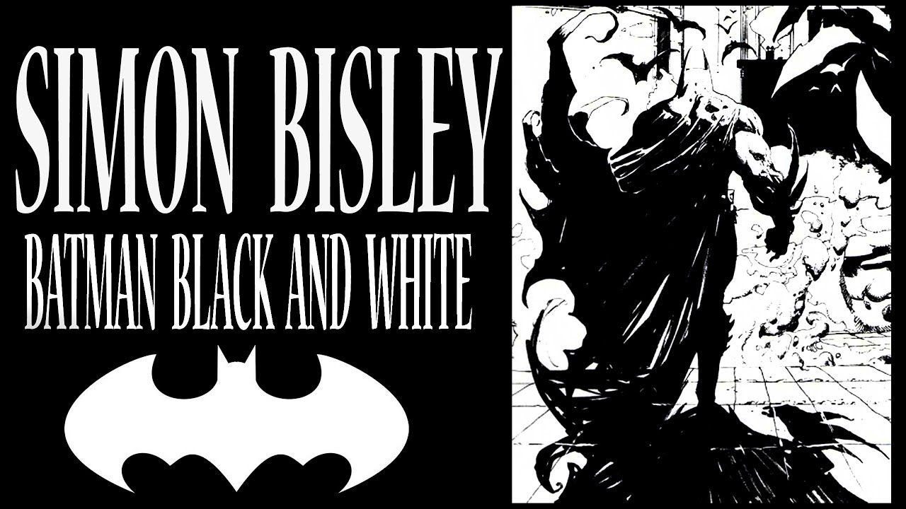 BATMAN BLACK AND WHITE - SIMON BISLEY