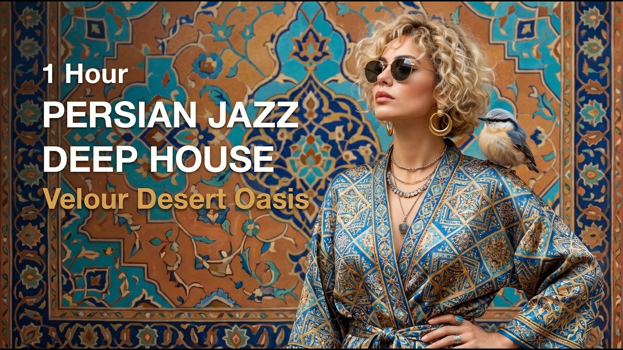 1 Hour Persian Jazz Deep House Fusion | Mystical Iranian Groove | Down tempo Organic House