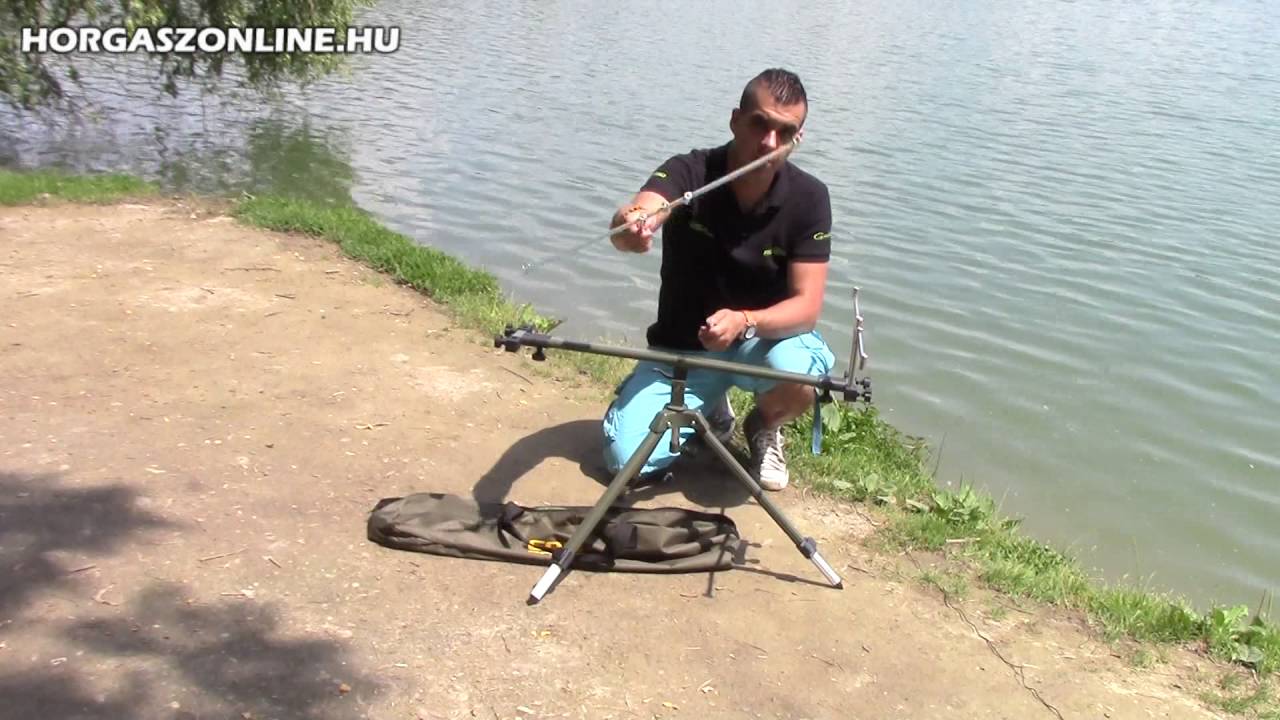 A Carp Academy Extreme Rod Pod bemutató horgászvideó