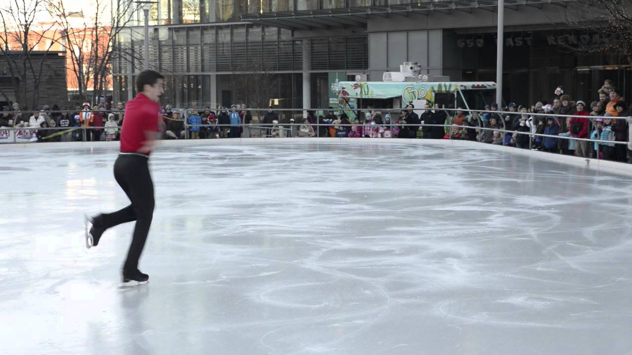 Kendall Square Holiday On Ice 2012 at Community Ice Skating @Kendall Square