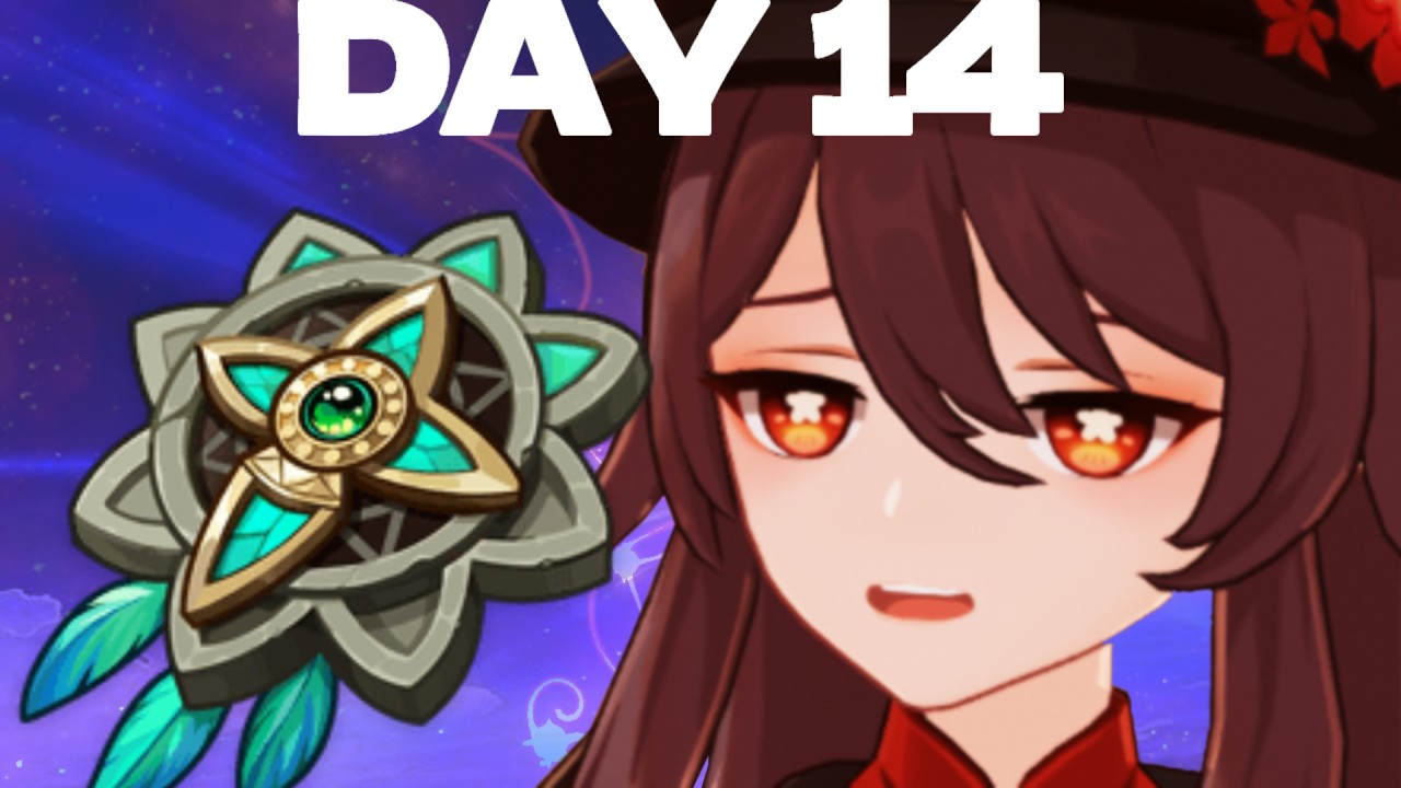 Recording Genshin EVERYDAY Until I Get C1 Hu Tao Day 14