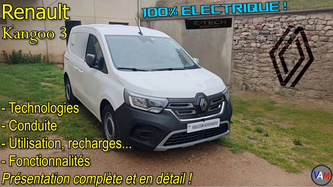 Renault Kangoo E-Tech 2025 : l&rsquo;utilitaire &eacute;lectrique pass&eacute; au crible. Premi&egrave;re exp&eacute;rience electrique